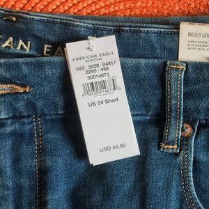 American Eagle Curvy High Rise Skinny Jeans